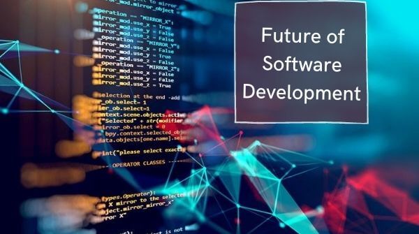 The image shows the software development job opportunities for freshers and above all a bright future scope.