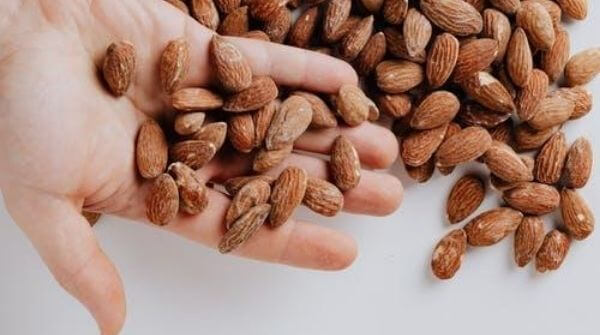 Almonds the energy booster is on top as the foods that boost the immunity system and food for white blood cell 