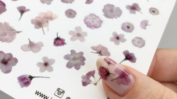 Sticker nail art is very attractive, where you can use the stickers and decals according to your desired wish.