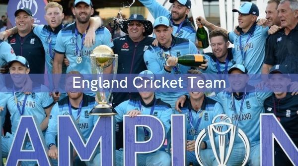 England Cricket Team Players celebrating after winning the 2019 Cricket World Cup