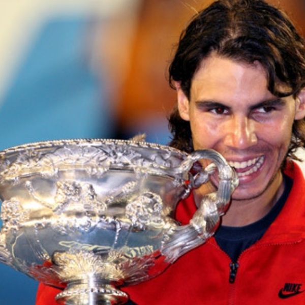 The first win of Nadal at the Australian Open