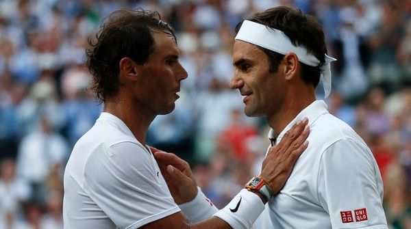 Federer and Nadal appreciating each other after a good match at the Australian Open which made a lot of headlines in the News