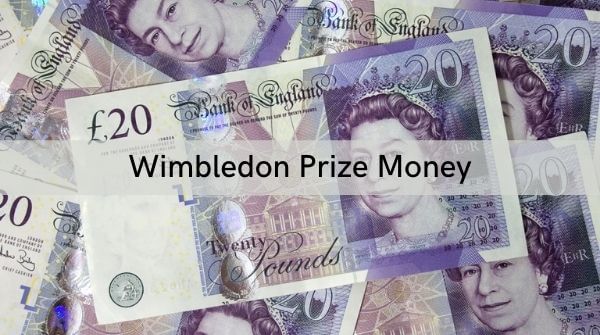 Wimbledon prize money given along with the trophy to the winners of the tournament
