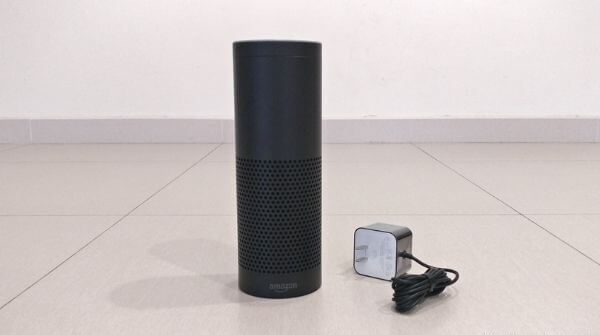 Amazon First generation smart speaker in black color 