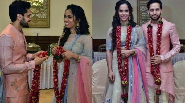 Marriage pictures of Indian Best female badminton player and world number 1