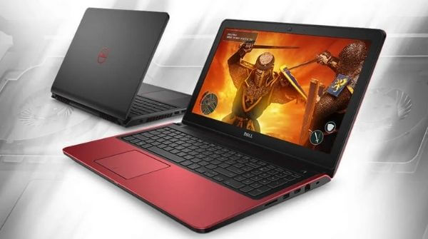 Dell Inspiron 15 7000 gaming laptop with dual drives.
