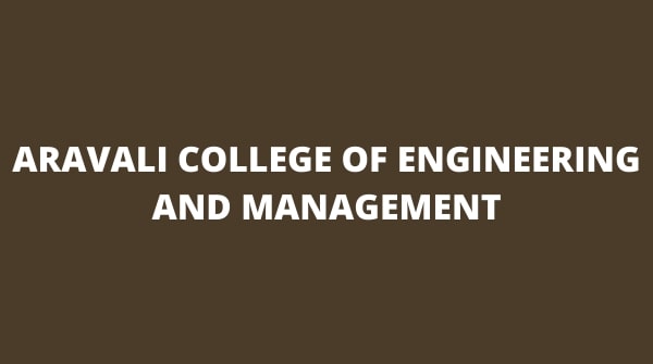Aravali College of Management and engineering is a prestigious body. 