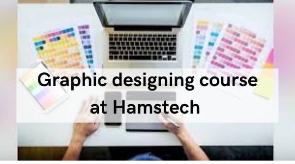 This is an image for graphic designing course in Hyderabad at Hamstech College. 