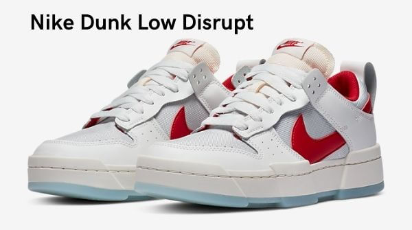 The beautiful sneakers for girls. Nike Dunk Low Disrupt.