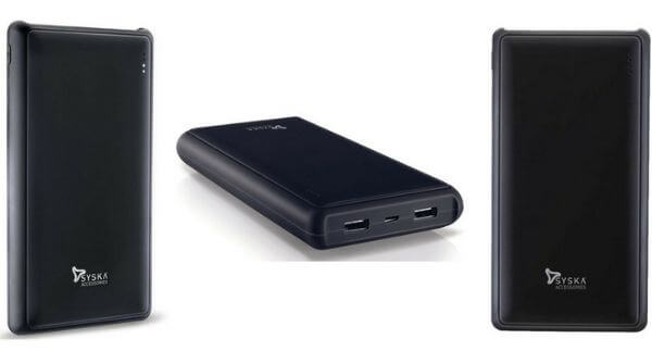 Syska power pro 200, 20000mAh power bank with great features
