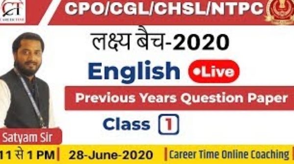 Image of career time for ssc online coaching classes free.