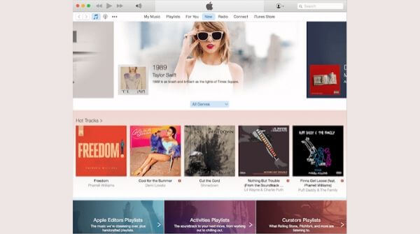 Screenshot of Apple Music in Apple Music vs Spotify