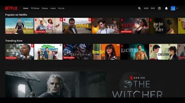 More focus on quality that on quantity, Netflix offers a wide selection of top notch web content for viewers to see.