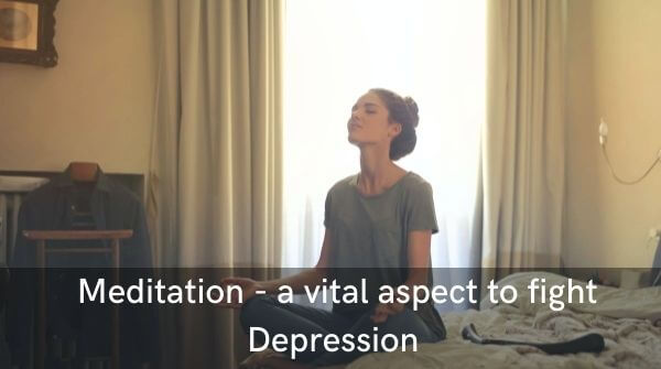 How to overcome Depression- meditation is one of the best techniques to relax and keep away negative emotions & thoughts from one's mind.