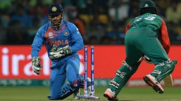 Run-outs in world t20 by dhoni during a match with Bangladesh leading to India win match.