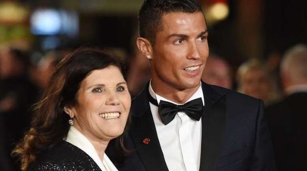 Cristiano Ronaldo with his mother in an awards event came to be there for him.