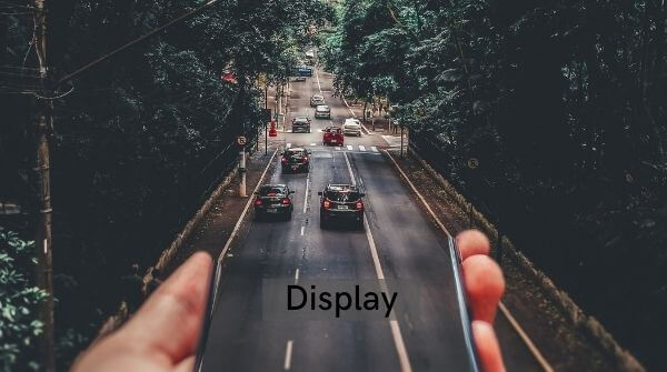 About quality of display and types of display used in smartphone.
