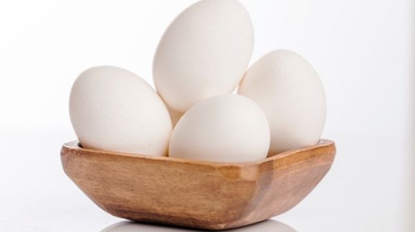 Eggs are so good for your body. They will keep you full the entire day. 