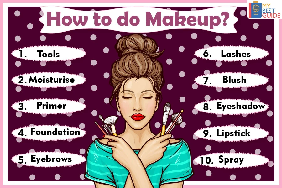 makeup step by step